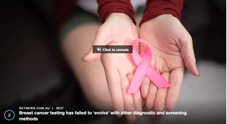 Breast cancer testing has failed to ‘evolve’ with other diagnostic and screening methods